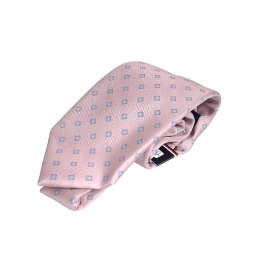 Corbata Tommy Hilfiger Tate Medallion - Rosa