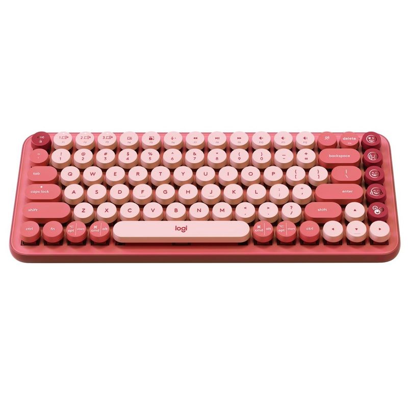 Logitech---Teclado-Pop-Keys-Bluetooth-Logi-Bolt-Mecanico-Español-Rose