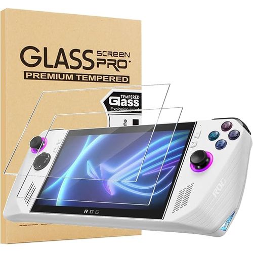 PROTECTOR DE PANTALLA MICA VIDRIO TEMPLADO ASUS ROG ALLY 2023 X 2 UNIDADES