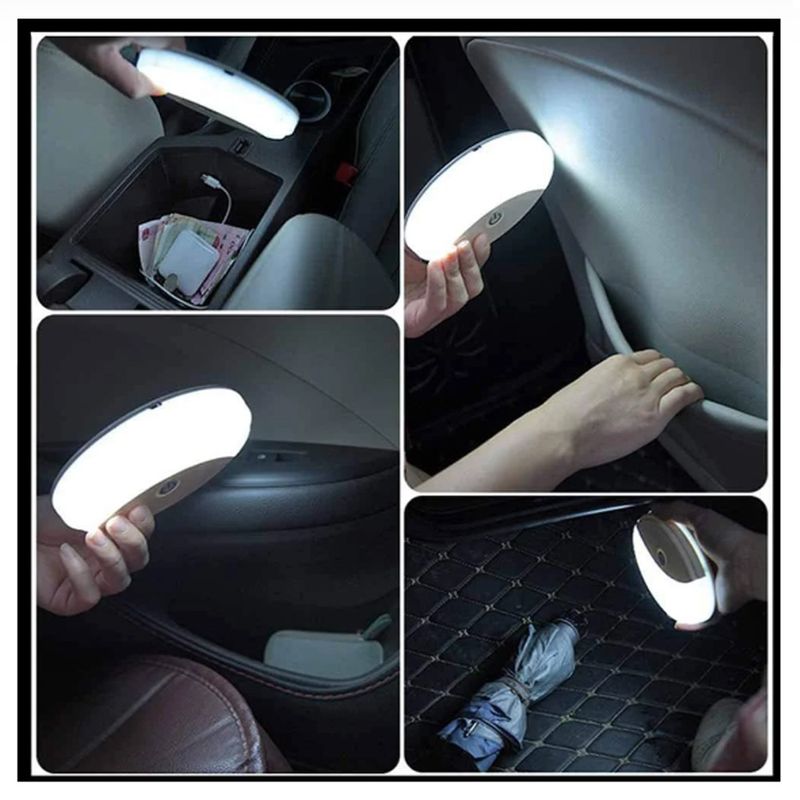 Luz-de-techo-interior-para-automovil-recargable-luz-blanca-y-azul