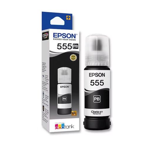 Tinta Epson T555-Al Negra