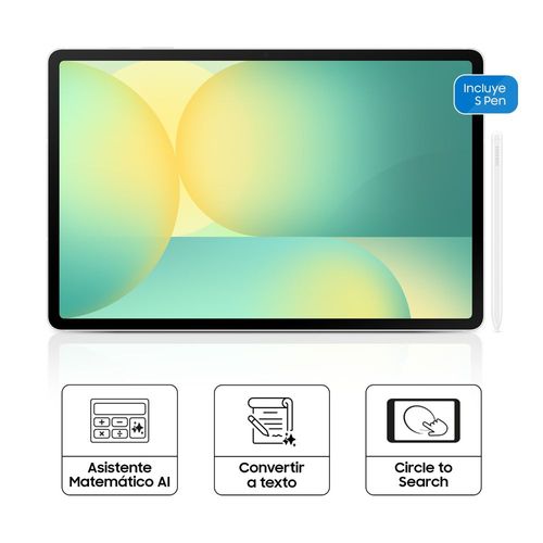 Tablet Samsung Galaxy Tab S10 FE Plus 13.1" 8GB RAM 128GB Plata