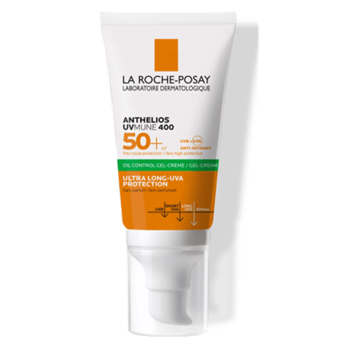 Protector Solar Anthelios UVMune 400 Oil Control Toque Seco FPS 50+ 50ml