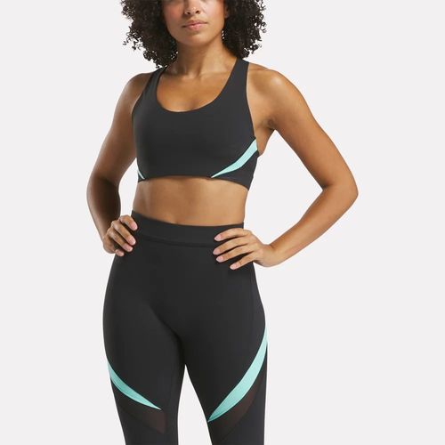 Top Deportivo Reebok Mujer Lux Racer Bra - Cb 100214650 Negro