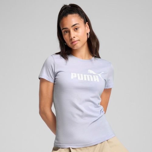 Polo Deportivo Puma Mujer Ess No. 1 Logo Tee 682371 47 Celeste