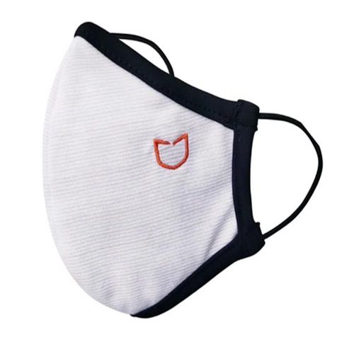Copper Fence Mascarilla de Tela Reutilizable Talla M Blanca