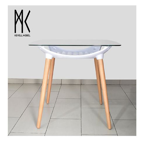 Mesa Moderna de Comedor Jonas con Vidrio TU MESITA