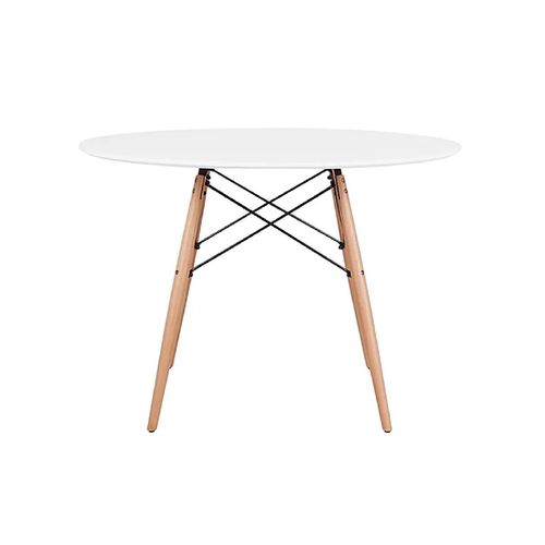 Mesa de Comedor Vintage Saori 1 mt color Blanco TU MESITA