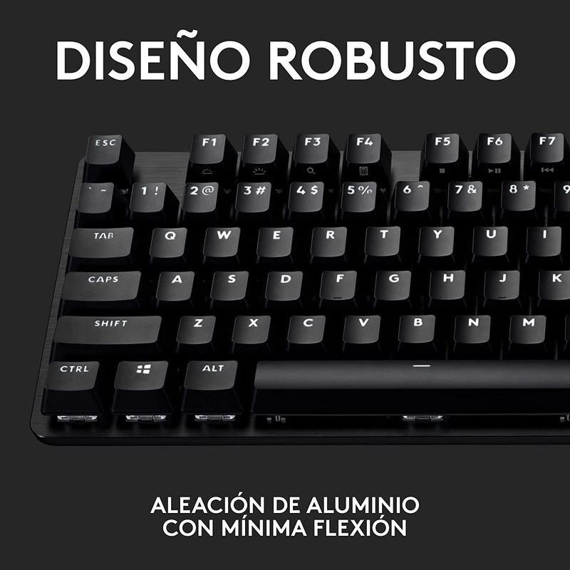 Teclado-Gamer-Logitech-G413-SE-Mecanico-Blanco-LED---Negro