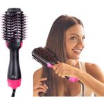Peine-secador-de-cabello-para-alizar-y-ondular-3-en-1---Negro