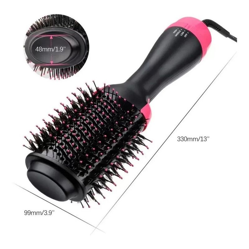 Peine-secador-de-cabello-para-alizar-y-ondular-3-en-1---Negro