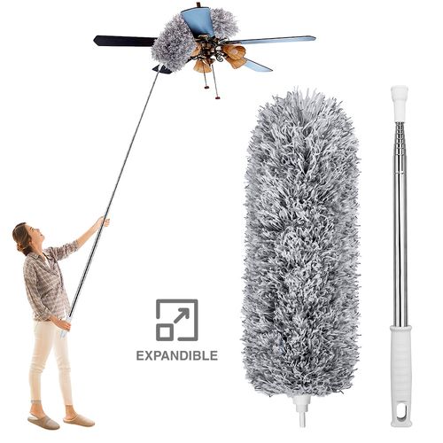 Plumero Expandible de Microfibra 2.9m para Limpieza Plomo C03