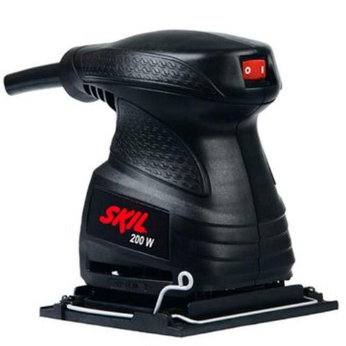 Lijadora Orbital Eléctrica Skil 200W 7232 1/4 Hoja + 30 Lijas + Mascarilla