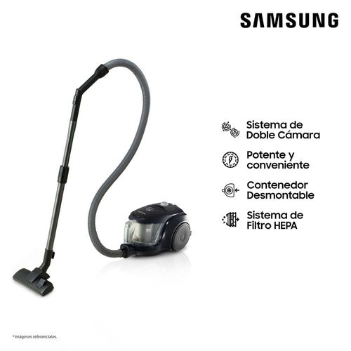 Aspiradora Samsung Ciclónica Con 2000 W Negra VCC4580V3K/XZS