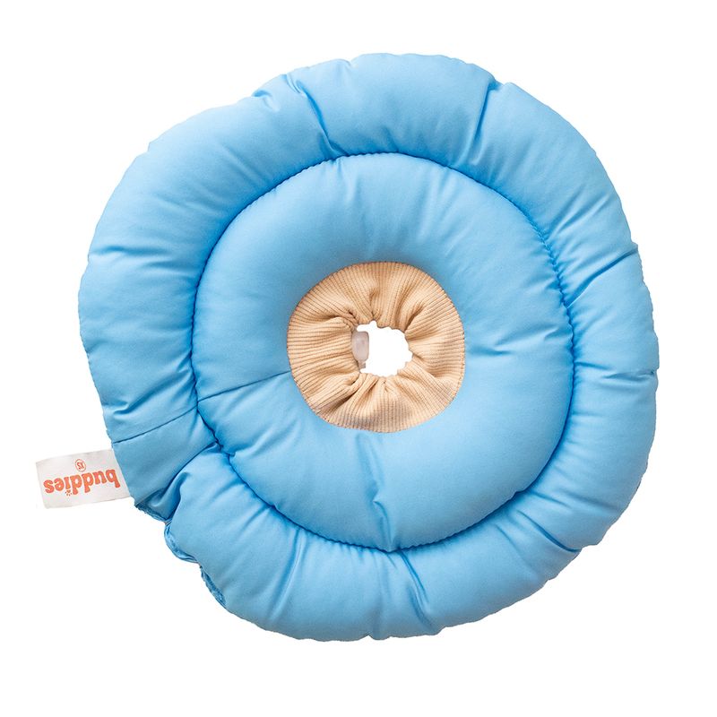 Buddies-Donut-Anti-lamidos-Collar-Isabelino-Azul-L