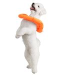 Buddies-Donut-Anti-lamidos-Collar-Isabelino-Naranja-XS