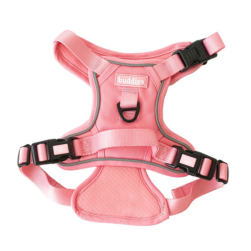 Arnes-Pechera-Para-Perros-Ajustable-Rosado-S