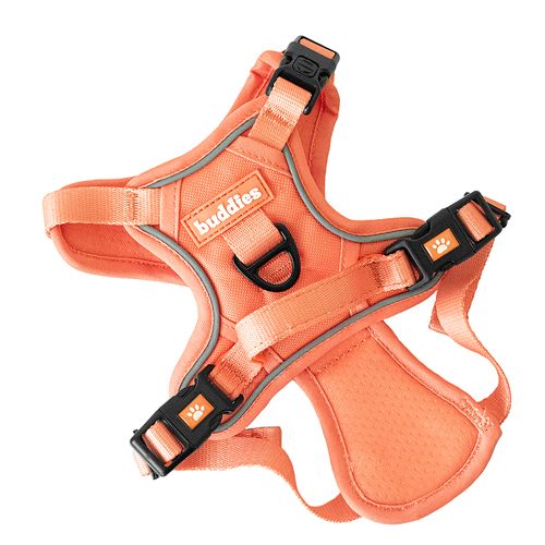 Buddies Arnés Pechera Para Perros Paseos Naranja M