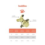 Buddies-Arnes-Pechera-Para-Perros-Paseos-Verde-XS