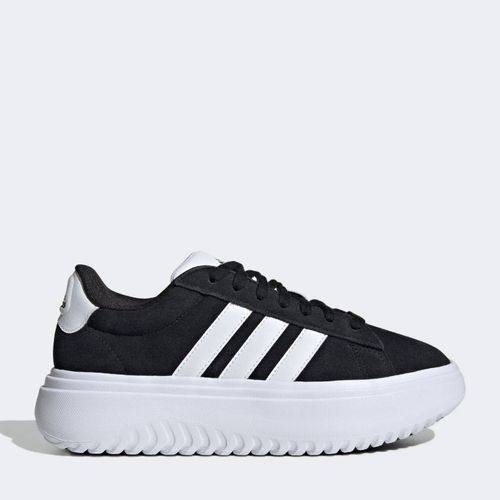 Zapatillas Urbanas Adidas Mujeres Ie1102 Grand Court Platform Cuero