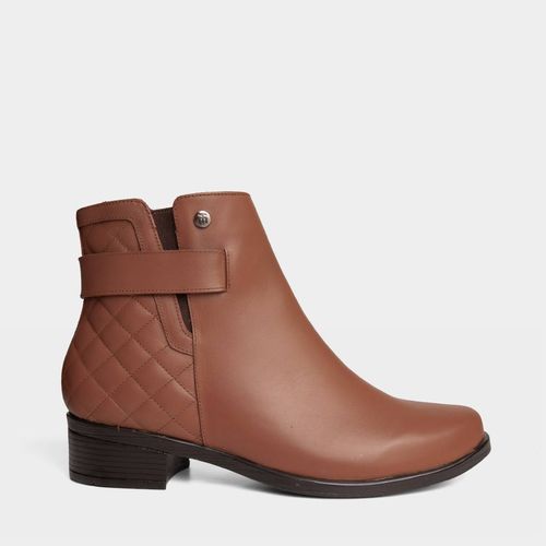 Botines Casuales Top Model Mujeres Tmo-Bk0030 Cuero