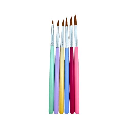 Mystyle Set Pinceles Liner Pastel