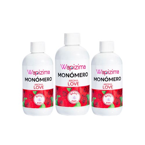 Wapizima Monomero Love 500Ml - 3 Unid