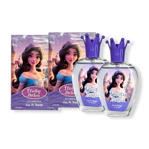 Perfume Princesa Para Niñas - Ecorincia 50Ml 2 Unid