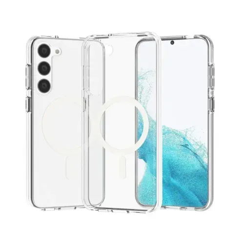 CASE SPACE CON MAGSAFE PARA SAMSUNG S23 PLUS TRANSPARENTE