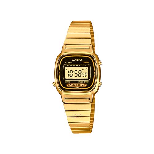 Reloj Dorado de Mujer Casio Retro LA670WGA-1DF
