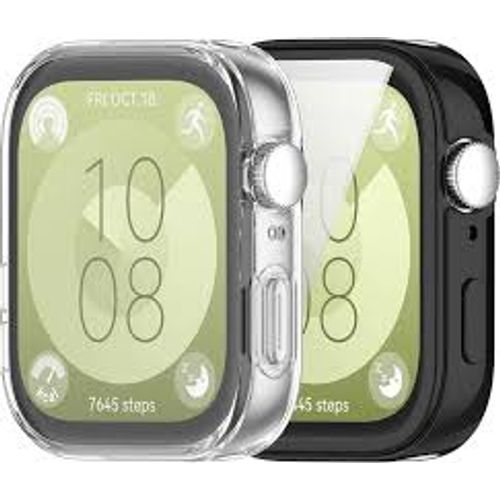 CASE FUNDA PARA SMARTWATCH HUAWEI FIT 3 PLATEADO
