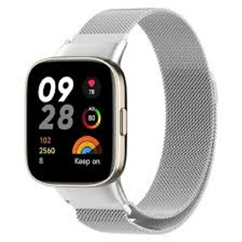 Correa Milanese Iman Para Redmi Watch 3 Plateado
