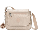 Crossbody-o-Cartera-Bandolera-Kipling-Sabian---Dorado-Metalico