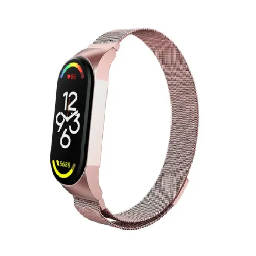 Correa Milanese Imantada para Mi band 4 Oro Rosa