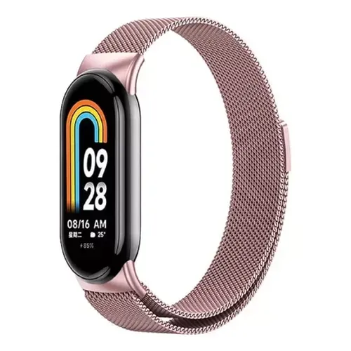 Correa Milanese Imantada para Mi band 4 Rosado