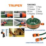 Combo--manguera-de-riego-1-2-X25m---pistola de-riego-Truper-ERGO