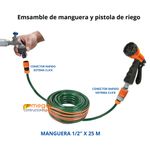 Combo--manguera-de-riego-1-2-X25m---pistola de-riego-Truper-ERGO