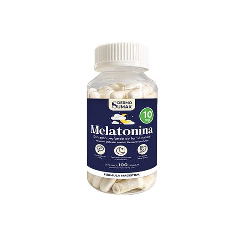 Melatonina 10mg 100 Capsulas Dermo Sumak