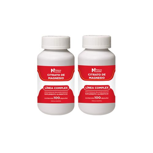 Citrato de Magnesio Energia Natural 100 Caps Dermo Sumak 2 und