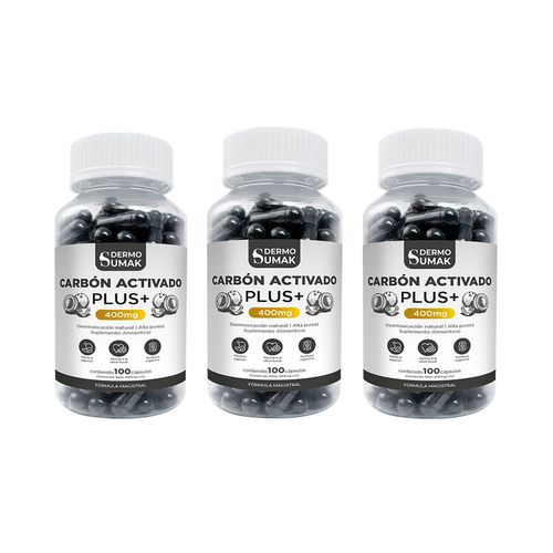 Carbon Ac Plus+ 400mg Dermo Sumak 3 und