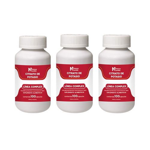 Citrato de Potasio Salud Muscular 100 Caps Dermo Sumak 3 und