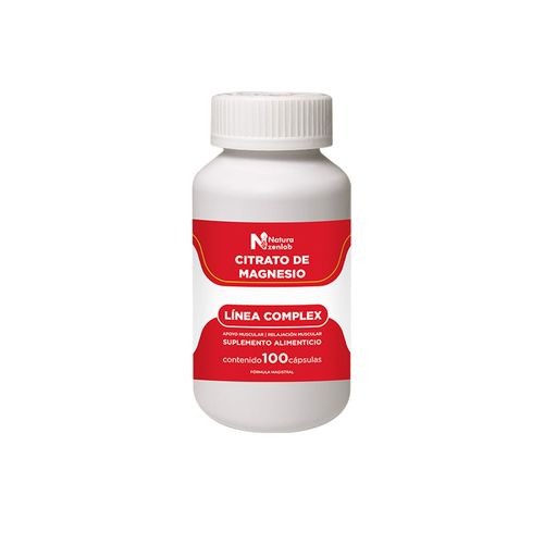 Citrato de Magnesio Energia Natural 100 Caps Dermo Sumak