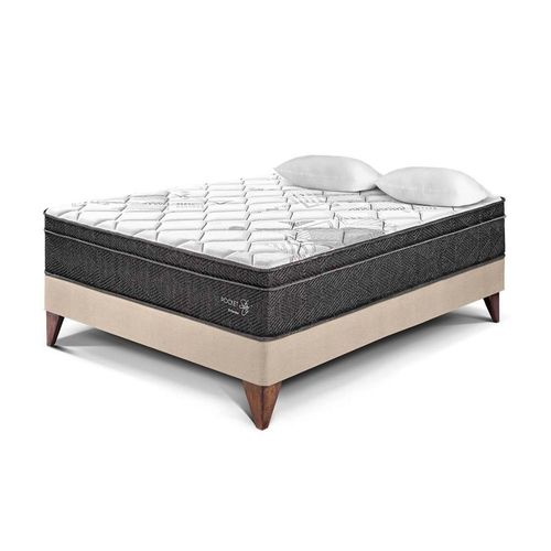 Cama Europea Pocket Star 2 plazas Champagne Paraiso