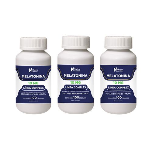 Melatonina 10mg 100 Capsulas Dermo Sumak 3 und