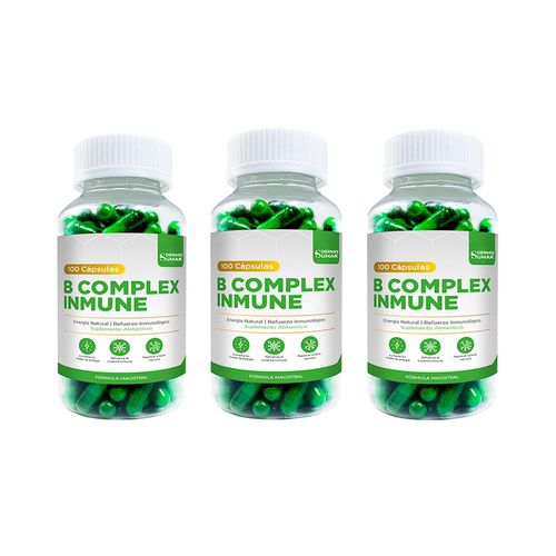 B Complex Inmune 100 Capsulas Dermo Sumak 3 und