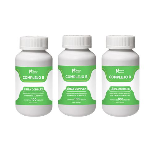 Complejo B Energia Natural 100 Capsulas Dermo Sumak 3 und