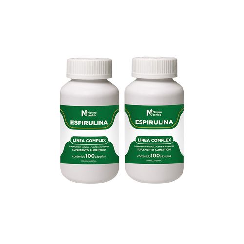 Espirulina Superalimento Natural 100 Caps Dermo Sumak 2 und