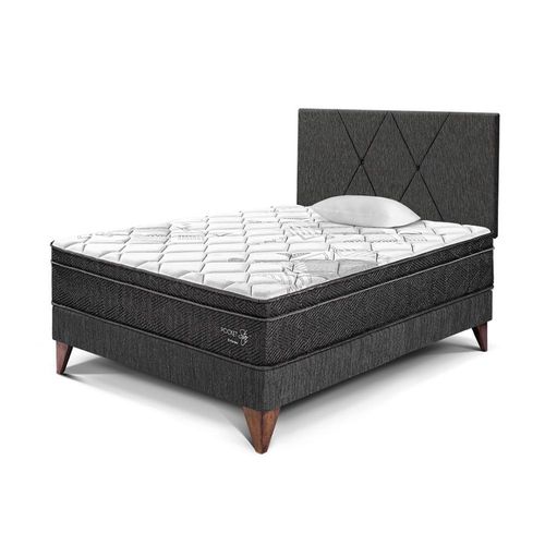 Dormitorio Pocket Star C/loft 1.5 plazas Charcoal Paraiso