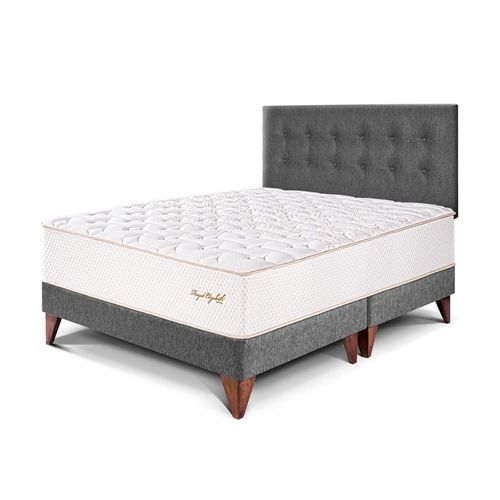 Dormitorio Europeo Royal Elizabeth Queen Gris Paraiso