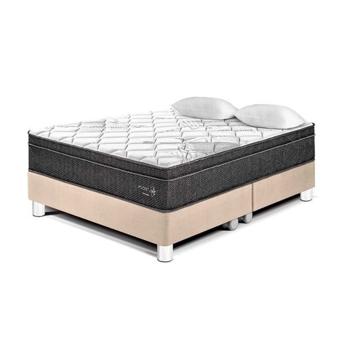 Cama Pocket Star Queen Champagne Paraiso
